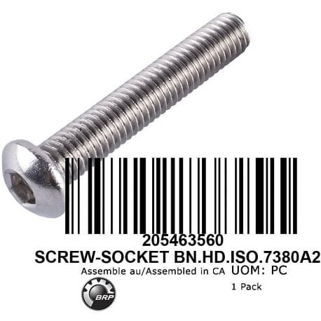 SCREW-SOCKET BN.HD.ISO.7380A2