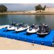 Floating dock for 1 jet-ski