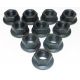 Stainless steel nuts from 5mm to 10mm (pack of 10)
