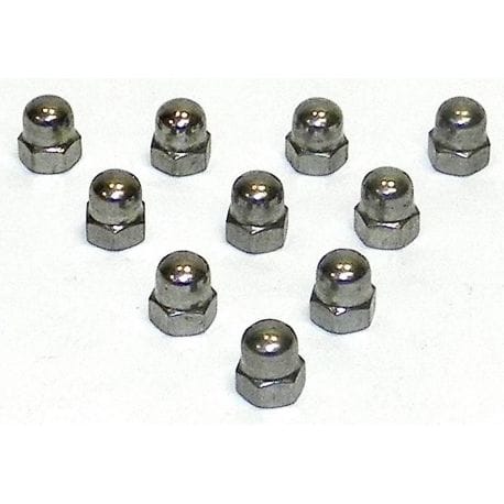 Stainless nuts (5 to 10mm) pack of 10 014-800
