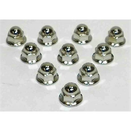 Stainless nuts (5 to 10mm) pack of 10 014-803