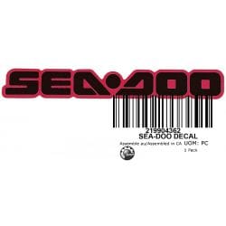 Decal, Sea-Doo Decal, Sea-Doo