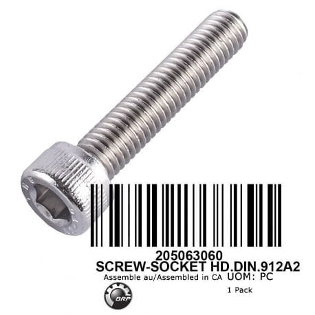 SCREW-SOCKET HD.DIN.912A2