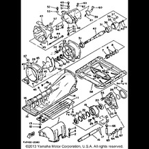 JET UNIT 1 pour Yamaha 1993 WaveRunner WAVE RUNNER III - WRA650RA - 1993