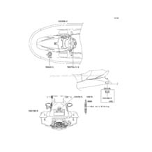 Labels pour Kawasaki 2001 900 STX