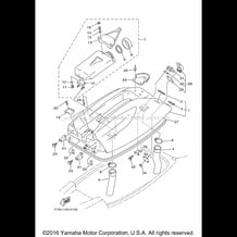 ENGINE HATCH pour Yamaha 2010 WaveRunner WAVERUNNER SUPER JET - SJ700BJ - 2010