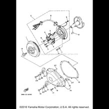 GENERATOR pour Yamaha 2010 WaveRunner WAVERUNNER SUPER JET - SJ700BJ - 2010