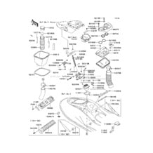 Hull Fittings pour Kawasaki 2001 Ultra 130