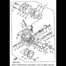 CARBURETOR pour Yamaha 1993 WaveRunner WAVE RUNNER PRO VXR 700 (WRB700R) 1993