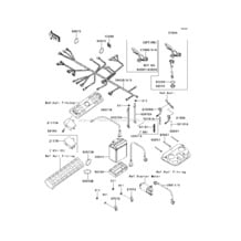 Electrical Equipment pour Kawasaki 2001 Ultra 150