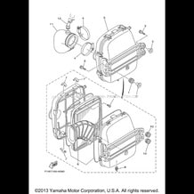 INTAKE 3 pour Yamaha 2011 WaveRunner FX CRUISER SHO - FX1800AK - 2011