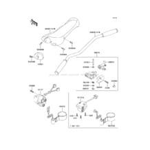 Handlebar pour Kawasaki 2001 Ultra 150