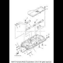 OIL PAN pour Yamaha 2011 WaveRunner FX CRUISER SHO - FX1800AK - 2011