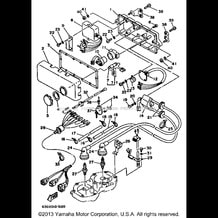 ELECTRICAL 1 pour Yamaha 1993 WaveRunner WAVE RUNNER PRO VXR - WRB700R - 1993