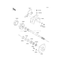 Drive Shaft pour Kawasaki 2002 1100 STX D.I.