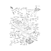 Hull pour Kawasaki 2002 1100 STX D.I.