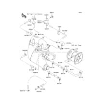 Cooling pour Kawasaki 2002 1100 ZXi