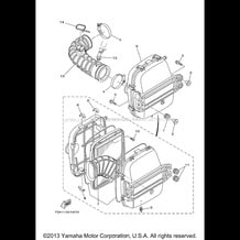 INTAKE 2 pour Yamaha 2011 WaveRunner VXR - VX1800AK - 2011