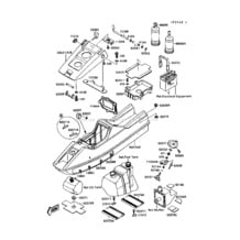 Hull Fittings pour Kawasaki 1987 300 SX