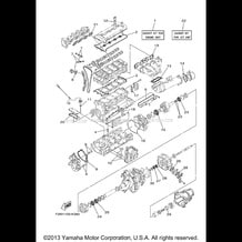 REPAIR KIT 1 pour Yamaha 2011 WaveRunner VXR - VX1800AK - 2011