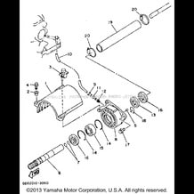 JET UNIT 2 pour Yamaha 1993 WaveRunner WAVE RUNNER PRO VXR 700 (WRB700R) 1993