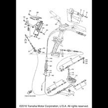 CONTROL CABLE pour Yamaha 2011 WaveRunner WAVERUNNER FZR - GX1800K - 2011