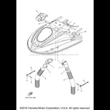 VENTILATION pour Yamaha 2011 WaveRunner WAVERUNNER FZR - GX1800K - 2011