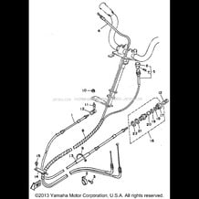 CONTROL CABLE pour Yamaha 1993 WaveRunner WAVERUNNER LX - WR650R - 1993