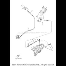 CONTROL CABLE pour Yamaha 2011 WaveRunner WAVERUNNER VX SPORT - VX1100CK - 2011