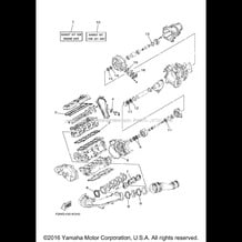 REPAIR KIT 1 pour Yamaha 2011 WaveRunner WAVERUNNER VX SPORT - VX1100CK - 2011