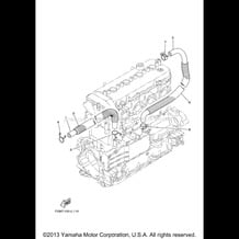 BREATHER OIL pour Yamaha 2012 WaveRunner FX CRUISER HO - FB1800AL - 2012