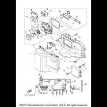 ELECTRICAL 1 pour Yamaha 2012 WaveRunner FX CRUISER SHO - FA1800AL - 2012