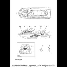 GRAPHICS pour Yamaha 2012 WaveRunner FX CRUISER SHO - FA1800AL - 2012