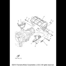 JET UNIT 3 pour Yamaha 2012 WaveRunner FX CRUISER SHO - FA1800AL - 2012