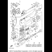 GASKET KIT pour Yamaha 1993 WaveRunner WAVERUNNER LX - WR650R - 1993