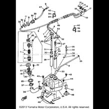 FUEL TANK pour Yamaha 1989 WaveRunner WJ500F - 1989