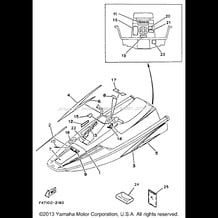 GRAPHIC TOOL pour Yamaha 1993 WaveRunner WAVERUNNER LX - WR650R - 1993