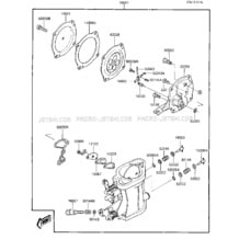 CARBURETOR pour Kawasaki 1987 650 SX