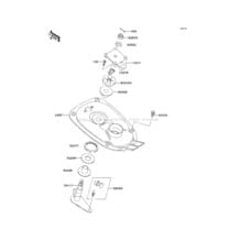 Handle Pole pour Kawasaki 2002 1100 ZXi