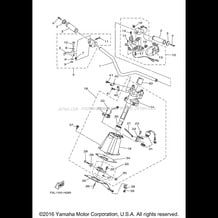 STEERING 1 pour Yamaha 2012 WaveRunner VXR - VX1800AL - 2012