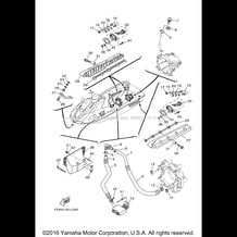 HULL & DECK pour Yamaha 2012 WaveRunner VXS - VX1800L - 2012