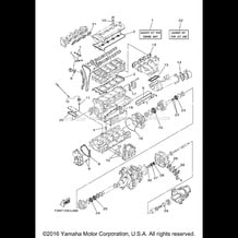 REPAIR KIT 1 pour Yamaha 2012 WaveRunner VXS - VX1800L - 2012