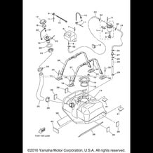 FUEL TANK pour Yamaha 2012 WaveRunner WAVE RUNNER FX SHO - FA1800L - 2012