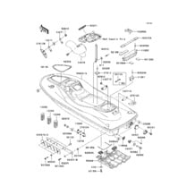 Hull pour Kawasaki 2002 1200 STX-R