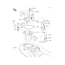 Hull Front Fittings pour Kawasaki 2002 1200 STX-R