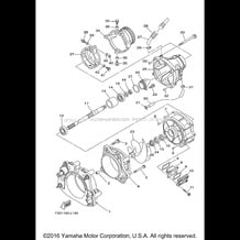 JET UNIT 1 pour Yamaha 2012 WaveRunner WAVE RUNNER FX SHO - FA1800L - 2012