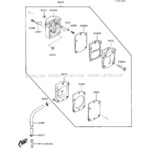 FUEL PUMP pour Kawasaki 1987 650 SX