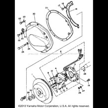 GENERATOR pour Yamaha 1989 WaveRunner WJ500F - 1989