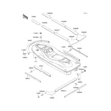 Pads pour Kawasaki 2002 1200 STX-R