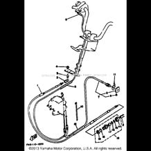 CONTROL CABLE pour Yamaha 1993 WaveRunner WAVERUNNER VXR - WRB650RA - 1993